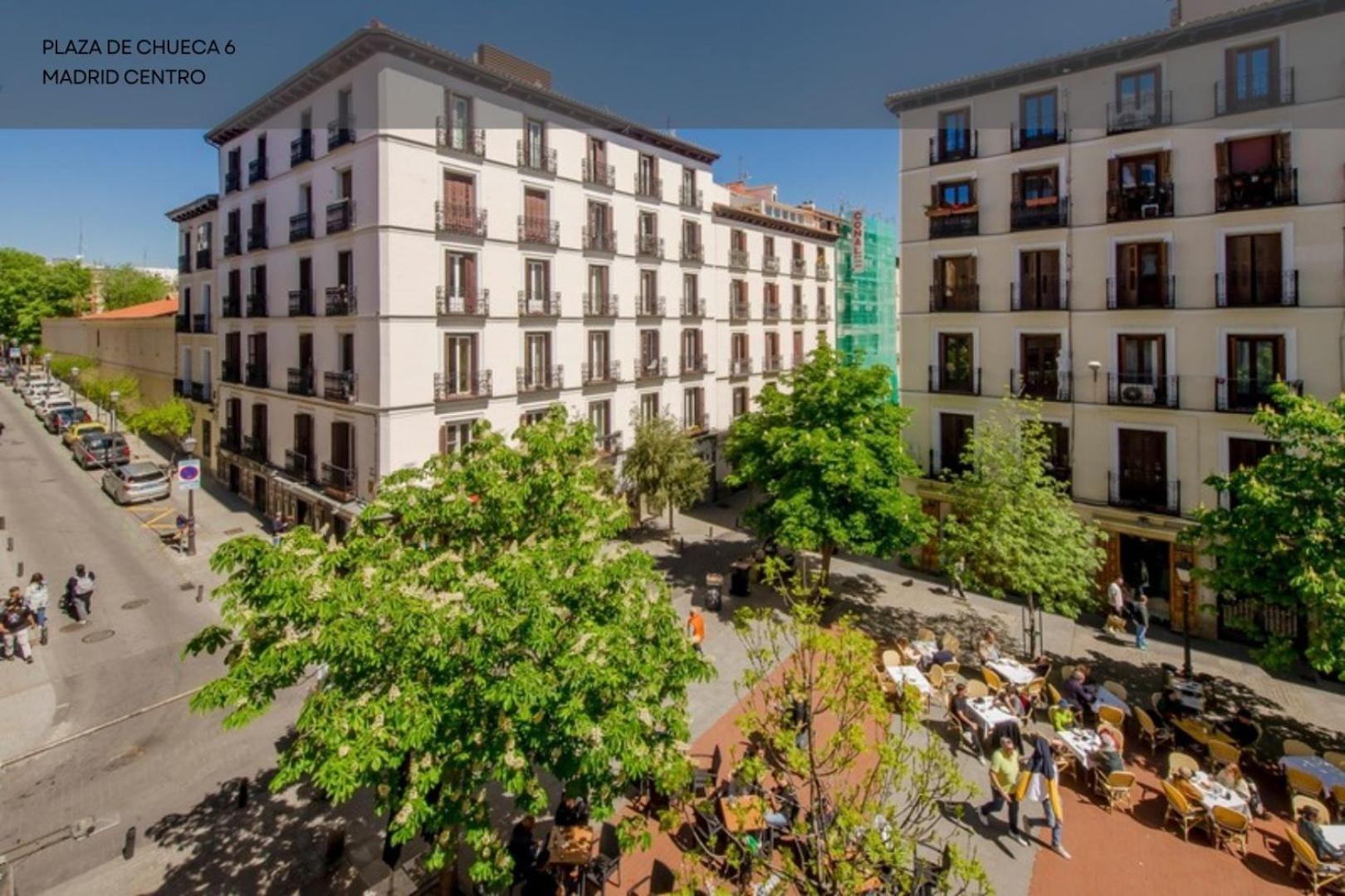 Downtown&New Apt Para 9Pax En La Plaza De Chueca Madrid Eksteriør billede